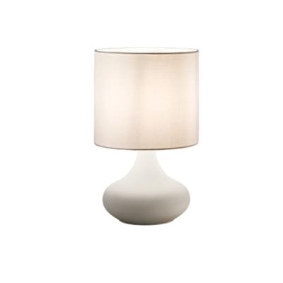 LAMPADA DA TAVOLO IN METALLO BIANCO